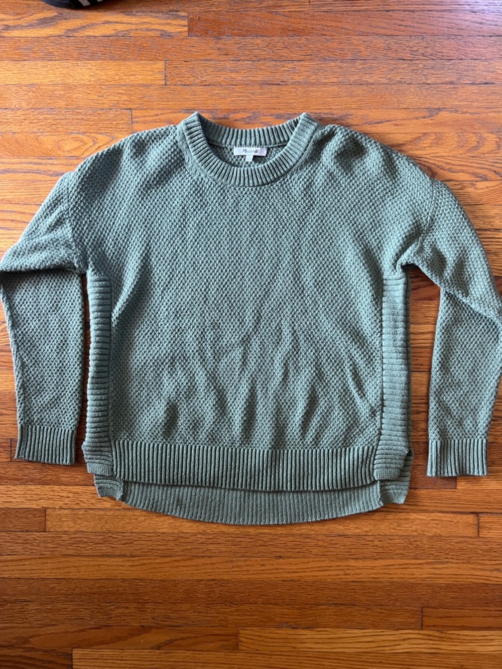 Madewell Crewneck Sweater in Sage